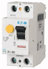 Eaton 112922 RCD 2P 25A 0.1A Type A PF6-25/2/01-A 112922