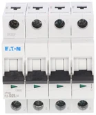 Eaton Grandinės pertraukiklis 4P D 25A 6kA AC PL6-D25/4 166546