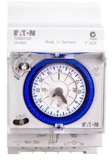 Eaton 167391 Analogowy zegar sterowniczy 16A jednokanałowy dobowy TSSD1CO 167391