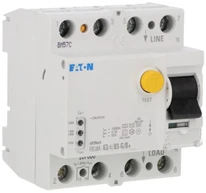 Eaton 167886 Liekamosios srovės jungiklis 4P 63A 0.3A tipas G/B+ FRCdM-63/4/03-G/B+ 167886