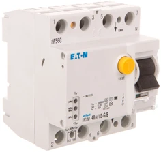 Eaton 167897 Liekamosios srovės grandinės pertraukiklis 4P 40A 0,3A tipas G/B FRCdM-40/4/03-G/B 167897