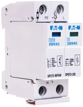 „Eaton“ viršįtampio iškroviklis D 2P 2,5 kA 1kV SPDT3-335-1 + NPE (170487)
