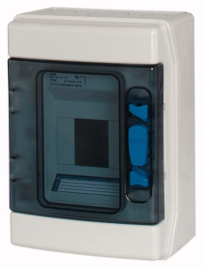 Eaton 1 x 4 modulinė spintelė IP65 atsparumas UV spinduliams IKA-1/4-ST-UV (174187)