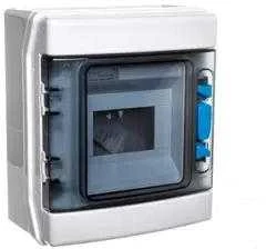 Eaton 1 x 6 modulinė spintelė IP65 atsparumas UV spinduliams IKA-1/6-ST-UV (174188)