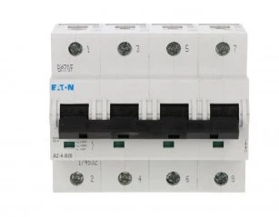 Eaton 174541 Grandinės pertraukiklis 4P D 20A 25kA AC AZ-4-D20 174541