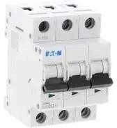 Eaton 177406 Grandinės pertraukiklis 3P C 12A 6kA FAZ6-C12/3 177406