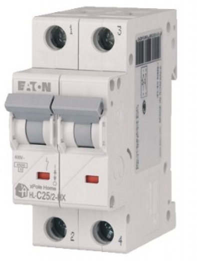 Eaton 194874 Automatinis jungiklis 2P C 32A 6kA AC xPole Home HN-C32/2 194874