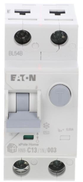 Eaton 195126 Liekamosios srovės pertraukiklis 2P 13A 0,03A tipas AC xPole Home HNB-C13/1N/003 195126
