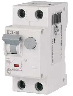 Eaton 195140 Diferencinis automatinis jungiklis 2P 20A 0.03A, A tipo, xPole Home HNB-C20/1N/003-A 195140