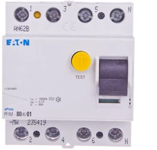 Eaton Liekamosios srovės grandinės pertraukiklis PFIM-80/4/01 4P 80A 0.1A tipo AC - 235419