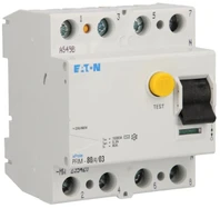 „Eaton“ liekamosios srovės grandinės pertraukiklis 4P 80A 0,3A tipo AC PFIM-8003-MW (235420)