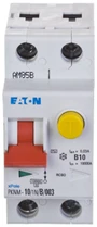 Eaton Liekamosios srovės grandinės pertraukiklis PKNM-10 / 1N / B / 003 2P 10A B 0.03A tipas AC - 236067