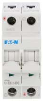 „Eaton“ grandinės pertraukiklis 2P C 3A 10kA DC PL7-C3/2-DC 264897