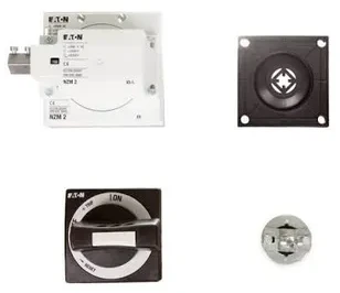 Eaton kairiųjų durų pavara juoda NZM2-XS-L (266642)