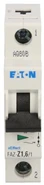 Eaton grandinės pertraukiklis FAZ-Z1,6/1 1P Z 1,6A 15kA 278619