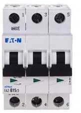 Eaton 278846 Grandinės pertraukiklis 3P B 15A 15kA AC FAZ B15/3 278846