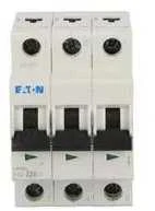 Eaton grandinės pertraukiklis FAZ-Z20/3 3P Z 20A 15kA 278928