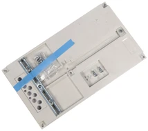 Eaton 370x210mm pilka montavimo plokštė su bėgeliu