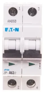 Eaton Modulio jungtis 63A 2P ZP- A63 / 2 (284907)