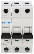 Eaton 286590 Grandinės pertraukiklis 3P B 20A 6kA AC PL6-B20/3 286590