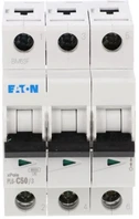 „Eaton“ grandinės pertraukiklis 3P C 50A 6kA AC PL6-C50/3 286606