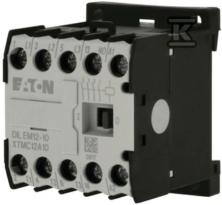 „Eaton Power Contaktorius“ 12A 3P 24V DC 1NC 0R DILEM12-10-G (127132)