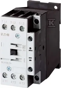 Eaton Maitinimo kontaktorius 38A 3P 230V AC 0Z 1R DILM38-01-EA (190007)