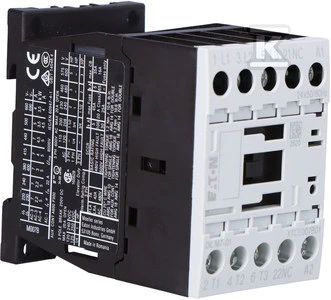 „Eaton Power Contactor“ 7A 3P 24V AC 0Z 1R DILM7-01 (276589)