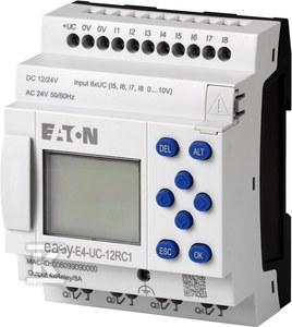 Eaton EASYE4,12-24VDC,24VAC,8DI(4AI),4DO-R,WY