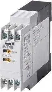 „Eaton“ laiko relė 1P 3A 0,05 sek.–100 val. 24–240 V AC / DC uždelsta ETR4-11-A – 031882