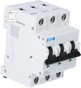Eaton FAZ-B10/3 OFF NMP. 3 polių, IN=10A