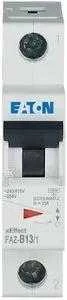 Eaton grandinės pertraukiklis FAZ-B13/1 1P B 13A 15kA AC 278533