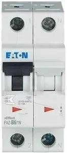 Eaton miniatiūrinis grandinės pertraukiklis FAZ-B6 / 1N 1 + NB 6A 15kA 278642