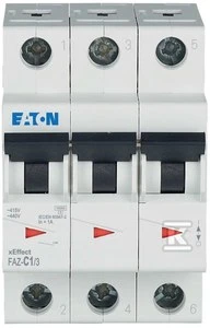 Eaton 3P C 1A 15kA AC DO C1/3 (278858)