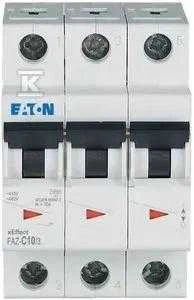 Eaton FAZ-C10 / 3 3P C 10A 15kA AC - 278869