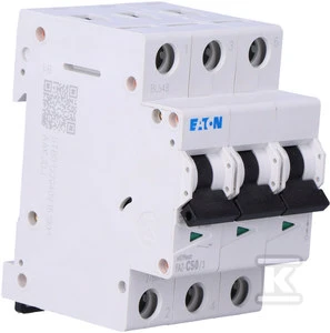 Eaton FAZ-C50 / 3 3P C 50A 15kA AC - 278878
