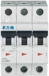 Eaton FAZ-C63 / 3 3P C 63A 15kA AC - 278879