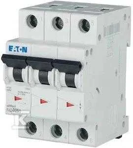 Eaton FAZ-D25/3 OFF NMP. 3 polių, IN=25A