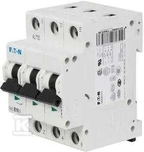 Eaton FAZ-D40/3 OFF NMP. 3 polių, IN=40A