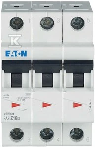 Eaton FAZ-Z16/3 OFF NMP. 3 polių, IN=16A