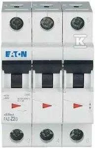 Eaton FAZ-Z2/3 OFF NMP. 3 polių, IN=2A
