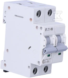 Eaton miniatiūrinis grandinės pertraukiklis 2P B 6A 6kA AC xPole Home HN-B6 / 2 194858