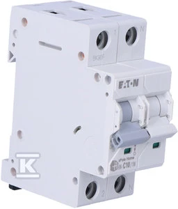 Eaton miniatiūrinis grandinės pertraukiklis 1P + NC 10A 6kA AC xPole Home HN-C10 / 1N 194849