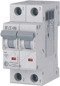 Eaton HN-C20/2 6KA MCB