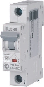 „Eaton“ grandinės pertraukiklis 1P C 40A 6kA AC xPole Home HN-C40/1 194835