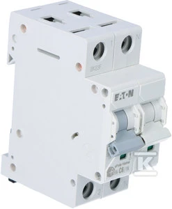 Eaton miniatiūrinis grandinės pertraukiklis 1P + NC 6A 6kA AC xPole Home HN-C6 / 1N 194848