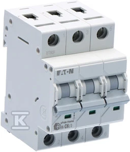 Eaton miniatiūrinis grandinės pertraukiklis 3P C 6A 6kA AC xPole Home HN-C6 / 3 194888