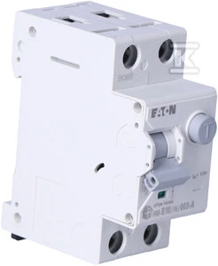 Eaton Liekamosios srovės grandinės pertraukiklis 2P 10A B 0.03A tipas A xPole Home HNB-B10 / 1N / 003-A 195131