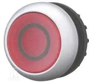 Eaton Raudona O mygtuko diskas su apšvietimu M22-DRL- R-X0 (216957)