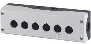 Eaton M22-I6 kasetės korpusas 6mm IP67 pilka 216540